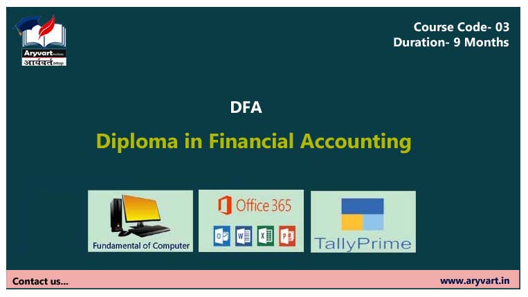 DFA (Diploma in Financial Accounting)